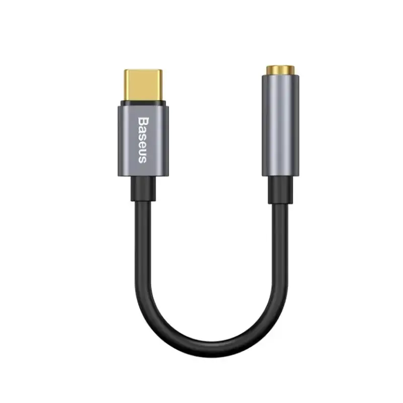 مبدل USB-C به جک 3.5 میلیمتری باسئوس مدل L54  grey